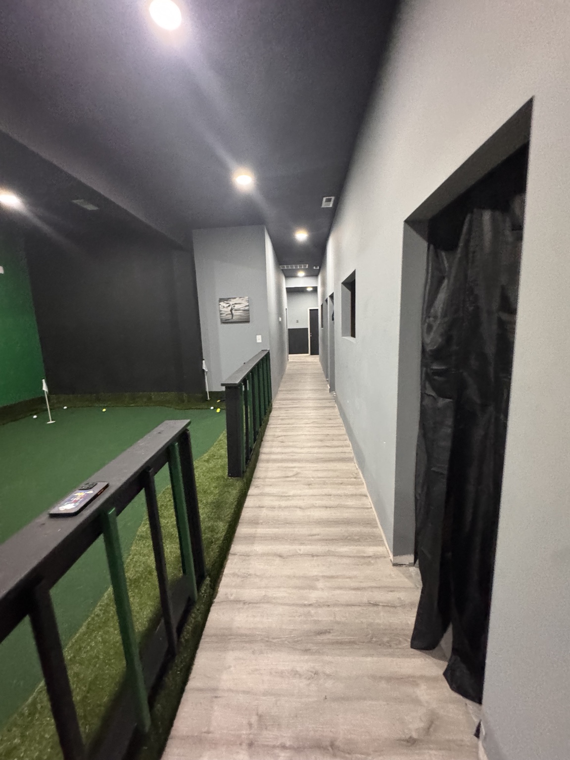 Simulator hallway at FIGS
